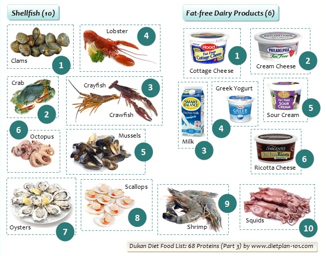 The Dukan Diet Plan: Losing Weight With 100 Dukan Foods Diet - 650x510 ...