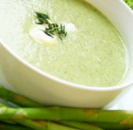 Low-Calorie Creamy Asparagus Celery Soup Recipe