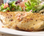 Seared Chicken Breast with Grapefruit-Mint Sauce Recipe