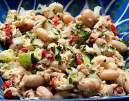 Low-Calorie Tuna Cannellini Bean Salad Recipe