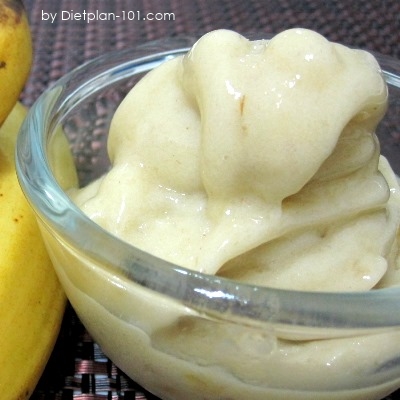 Low-Calorie Banana Ice-Cream (Cabbage Soup Diet Recipe)