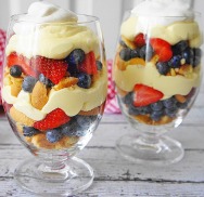 Berry Vanilla Pudding Cereal Parfait (South Beach Phase 2 Recipe)