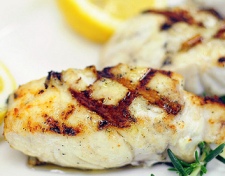 Grilled Snapper Fillet with Grapefruit Mojo Sauce Recipe