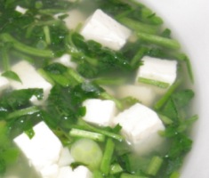 Gluten-Free Watercress Tofu Fish Soup Recipe