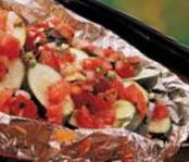 Low-Calorie Zucchini with Salsa Recipe