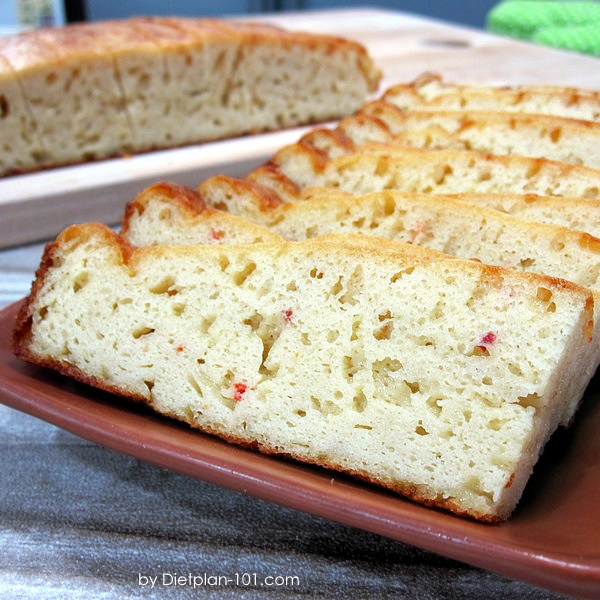 Jalapeno Jack Cheese Soy Quick Bread (Atkins Diet Phase 1 Recipe)