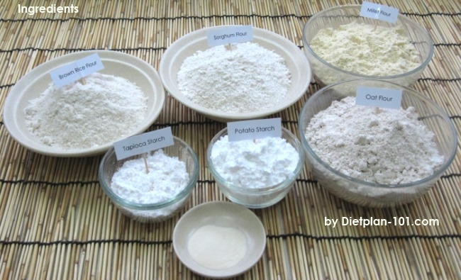 Gluten-Free Whole Grain Flour Mix Recipes